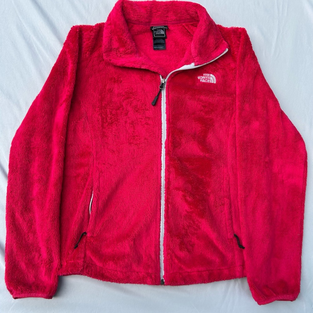 The North Face Vibrant Pink and grey Fleece Jacket bundle